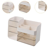 Maxbell Makeup Organizer Multifunctional Cosmetic Display Case for Vanity Dorms Home