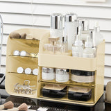 Maxbell Makeup Organizer Multifunctional Cosmetic Display Case for Vanity Dorms Home