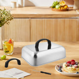 Maxbell Rectangular Basting Cover Cheese Melting Dome for Steaks Barbecue Sandwiches S