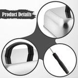 Maxbell Rectangular Basting Cover Cheese Melting Dome for Steaks Barbecue Sandwiches S