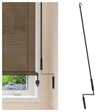 Maxbell Awning Crank Wand Ergonomic Roller Blind Rod for Patio RV Awnings Retraction