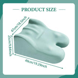 Maxbell Back Pillow Gifts Leg Support and Elevate Pillow for Apartment Dorm Lounging Green