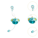 Maxbell Electric Elephant Bath Toy Shower Head with Music for Kids Toddler Accessory