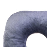 Maxbell Ear Piercing Pillow with Ear Hole for Relaxation wearing Earrings Headphones Gray