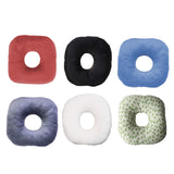 Maxbell Ear Piercing Pillow with Ear Hole for Relaxation wearing Earrings Headphones Gray