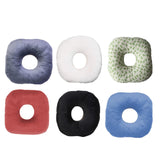 Maxbell Ear Piercing Pillow with Ear Hole for Relaxation wearing Earrings Headphones Gray