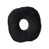 Maxbell Ear Piercing Pillow with Ear Hole for Relaxation wearing Earrings Headphones Black