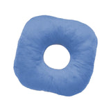 Maxbell Ear Piercing Pillow with Ear Hole for Relaxation wearing Earrings Headphones Blue