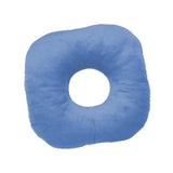 Maxbell Ear Piercing Pillow with Ear Hole for Relaxation wearing Earrings Headphones Blue