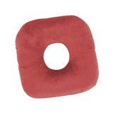 Maxbell Ear Piercing Pillow with Ear Hole for Relaxation wearing Earrings Headphones Red