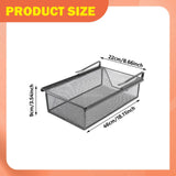 Maxbell Hanging Pullout Drawer Closet Holder Drawer for Laundry Room Kitchen Counter 46cmx22cmx9cm