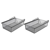 Maxbell Hanging Pullout Drawer Closet Holder Drawer for Laundry Room Kitchen Counter 46cmx22cmx9cm
