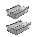 Maxbell Hanging Pullout Drawer Closet Holder Drawer for Laundry Room Kitchen Counter 46cmx22cmx9cm