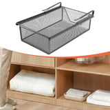Maxbell Hanging Pullout Drawer Closet Holder Drawer for Laundry Room Kitchen Counter 46cmx22cmx9cm