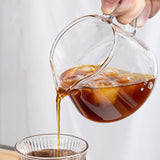 Maxbell Espresso Cup Travel Tea Coffee Cup Bar Restaurant Office Glass Measuring Cup Black