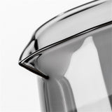 Maxbell Espresso Cup Travel Tea Coffee Cup Bar Restaurant Office Glass Measuring Cup Black