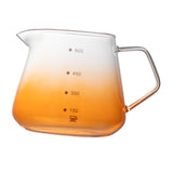 Maxbell Espresso Cup Travel Tea Coffee Cup Bar Restaurant Office Glass Measuring Cup Orange