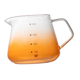 Maxbell Espresso Cup Travel Tea Coffee Cup Bar Restaurant Office Glass Measuring Cup Orange