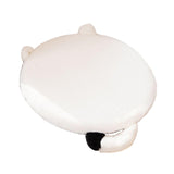 Maxbell Cat Shaped Seat Cushion Zipper Office Chair Cushion for Home Living Room Car White