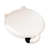 Maxbell Cat Shaped Seat Cushion Zipper Office Chair Cushion for Home Living Room Car White