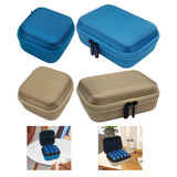 Maxbell Insulin Cooler Travel Case Carrying Case Insulin Vial Organizer Bag for Trip Blue 9 Slot