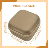 Maxbell Insulin Cooler Travel Case Carrying Case Insulin Vial Organizer Bag for Trip Khaki 9 Slot