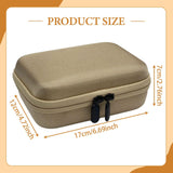 Maxbell Insulin Cooler Travel Case Carrying Case Insulin Vial Organizer Bag for Trip Khaki 15 Slot