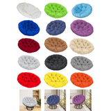 Maxbell Rocking Chair Cushion Wicker Chairs Floor Sunroom Lawn Swing Basket Seat Pad White