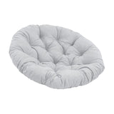 Maxbell Rocking Chair Cushion Wicker Chairs Floor Sunroom Lawn Swing Basket Seat Pad Light Gray
