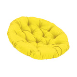 Maxbell Rocking Chair Cushion Wicker Chairs Floor Sunroom Lawn Swing Basket Seat Pad Yellow