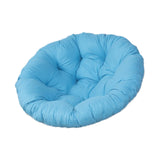 Maxbell Rocking Chair Cushion Wicker Chairs Floor Sunroom Lawn Swing Basket Seat Pad Sky Blue