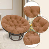 Maxbell Rocking Chair Cushion Wicker Chairs Floor Sunroom Lawn Swing Basket Seat Pad Coffee