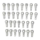 Maxbell 30 Pieces Ball Bearing Carriers Durability Practical Spare Parts Accessories