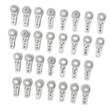 Maxbell 30 Pieces Ball Bearing Carriers Durability Practical Spare Parts Accessories