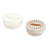 Maxbell Fruit and Vegetable Washing Bowl Practical with Foldable Handle Drain Basket White