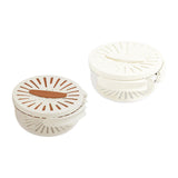 Maxbell Fruit and Vegetable Washing Bowl Practical with Foldable Handle Drain Basket White