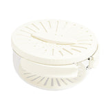 Maxbell Fruit and Vegetable Washing Bowl Practical with Foldable Handle Drain Basket White