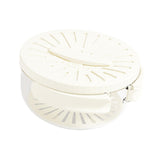 Maxbell Fruit and Vegetable Washing Bowl Practical with Foldable Handle Drain Basket White