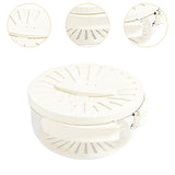 Maxbell Fruit and Vegetable Washing Bowl Practical with Foldable Handle Drain Basket White