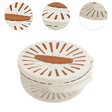 Maxbell Fruit and Vegetable Washing Bowl Practical with Foldable Handle Drain Basket Brown