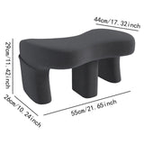 Maxbell Reading Pillow Nonslip Breathable Accessories for Playing Adults Living Room Gray