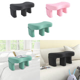 Maxbell Reading Pillow Nonslip Breathable Accessories for Playing Adults Living Room Gray