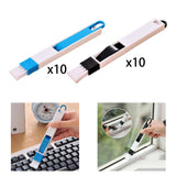 Maxbell 20Pcs Window Groove Cleaning Brushes Crevice Cleaning Reusable Cleaning Tool