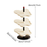 Maxbell Vertical Shoe Rack Corner Storage Organizer for Apartment Dormitory Entryway 3 Tier White