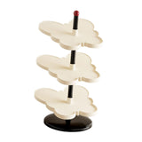 Maxbell Vertical Shoe Rack Corner Storage Organizer for Apartment Dormitory Entryway 3 Tier White