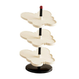 Maxbell Vertical Shoe Rack Corner Storage Organizer for Apartment Dormitory Entryway 3 Tier White
