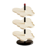 Maxbell Vertical Shoe Rack Corner Storage Organizer for Apartment Dormitory Entryway 3 Tier White