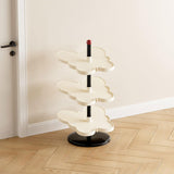 Maxbell Vertical Shoe Rack Corner Storage Organizer for Apartment Dormitory Entryway 3 Tier White