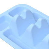 Maxbell Mexican Taco Holder Stand Stylish Taco Baking Rack for Buffets Party Kitchen Light Blue