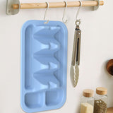 Maxbell Mexican Taco Holder Stand Stylish Taco Baking Rack for Buffets Party Kitchen Light Blue